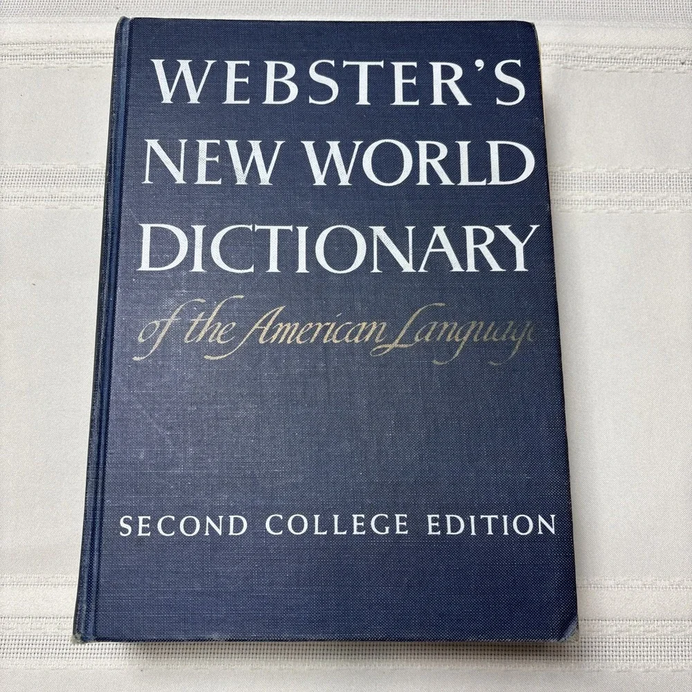 1970 Webster's New World Dictionary Of American Language Second College Edition